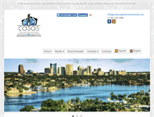 Tablet Screenshot of casasyapartamentosflorida.com